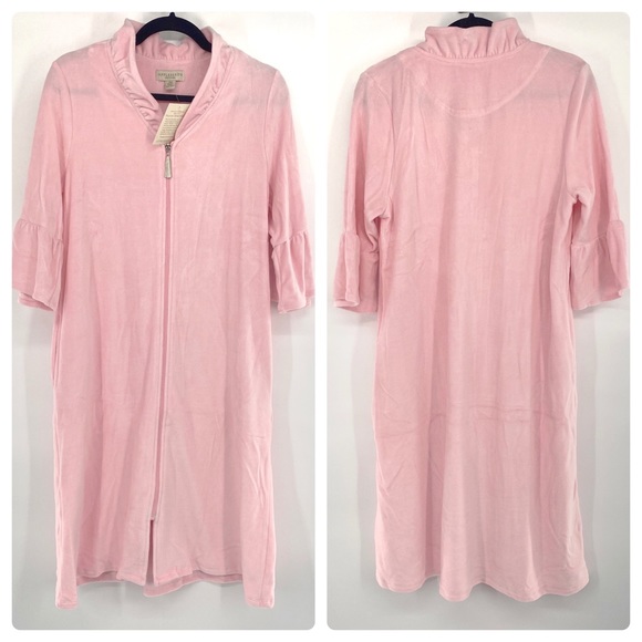 Appleseed's Intimates & Sleepwear Appleseeds Baby Pink Velour House